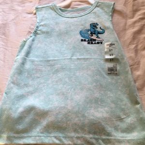 Boys size 5t tank top with Dino